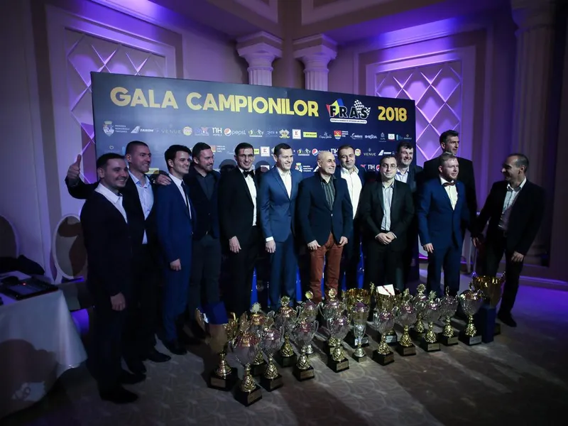 Gala Campionilor FRAS 2018 a reunit la Timișoara peste 700 de sportivi, președinți de cluburi, mecanici și arbitri.