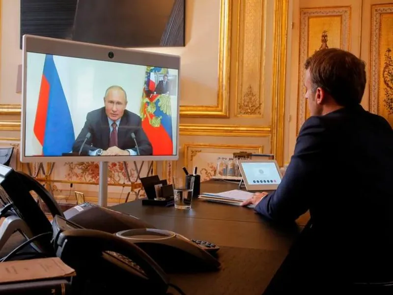 Macron, o nouă discuție cu Putin / Foto: politico.eu