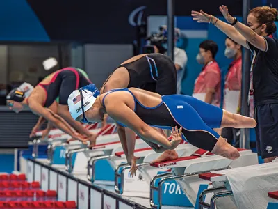 PRIN APĂ, SPRE GLORIE  Înotătoarea din echipa SUA, Haven Shepherd a concurat în proba individuală feminină de 200 de metri, la Jocurile Paralmpice de la Tokyo. S-a clasat pe locul cinci în finală.