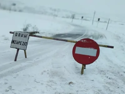 Viscolul a făcut ravagii în sud-estul României - Foto: Facebook/CNAIR