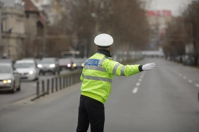 Un ilfovean  fără permis de conducere a fost prins de patru ori la volan / Foto: INQUAM Photos/ George Călin