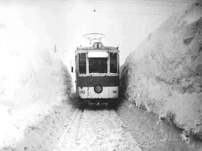 VIDEO Cea mai grea iarnă din istoria României, în 1954 - Foto: Agerpres