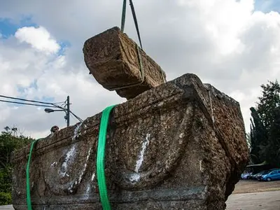 /Două sarcofage cu o vechime de 1.800 de ani, descoperite în centrul Israelului/FOTO:  Israel Antiquities Authority