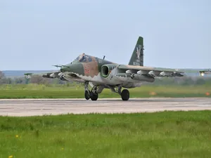 Încă un Su-25, mândria Rusiei, doborât de Cazacii Negri Foto: profimediaimages