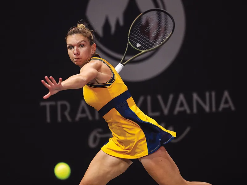 Simona Halep a câștigat pentru a doua oară trofeul pentru lovitura anului - Foto: INQUAM PHOTOS/ Simion-Sebastian Tătaru