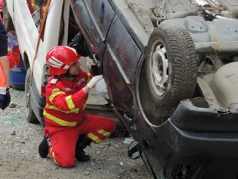 Accident de circulație Foto: captură video -arhivă - caracter ilustrativ