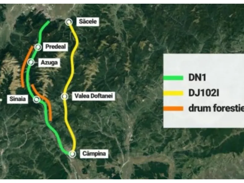 Autostrada Ploiești – Brașov, un vis îndepărtat. Încep, însă, lucrările la o alternativă la DN1 - Foto: brasov.net