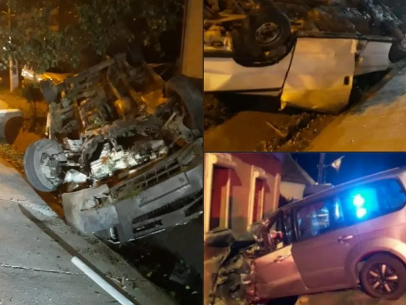 Trei accidente, în aceeași localitate de pe DN 17. / Foto: Info Trafic 24, Facebook