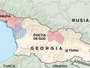 Separatiștii din Osetia de Sud organizează referendum pentru alipirea la Rusia în 17 iulie. / Foto: cronicaromana.net