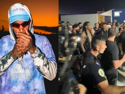 Un cunoscut rapper american a fost săltat de poliție de pe scena Beach, Please!. Ce a făcut? - Foto: Beach Please / imagine rol ilustrativ