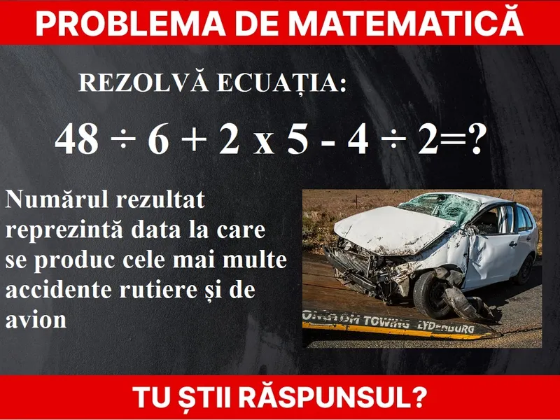 Problemă de matematică Foto: Newsweek România