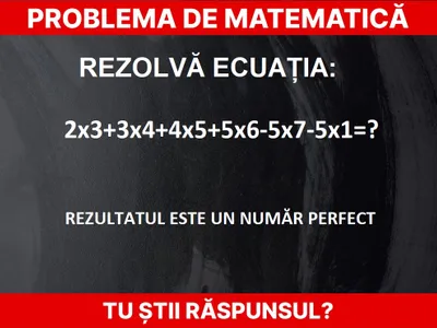 Problemă de matematică Foto: Newsweek