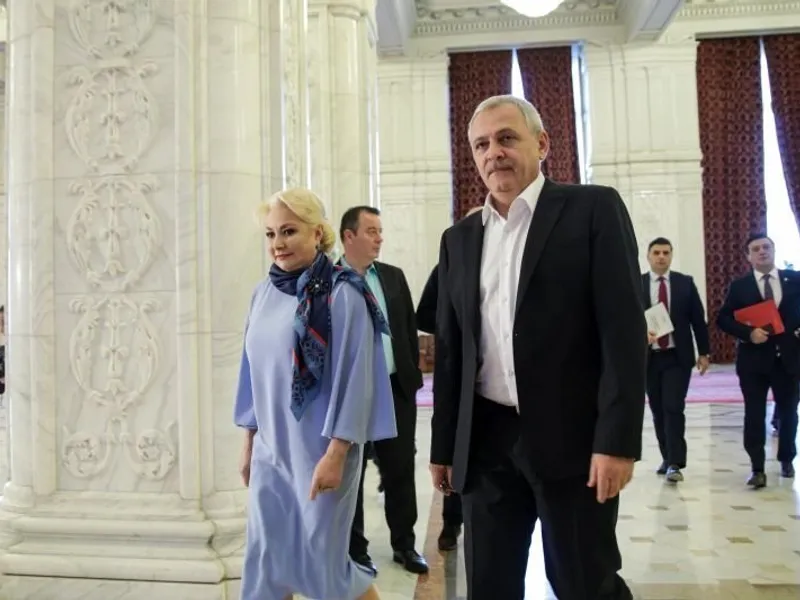 Dragnea s-a supărat pe Dăncilă și nu o mai vrea în fruntea PSD. Foto Inquam Photos