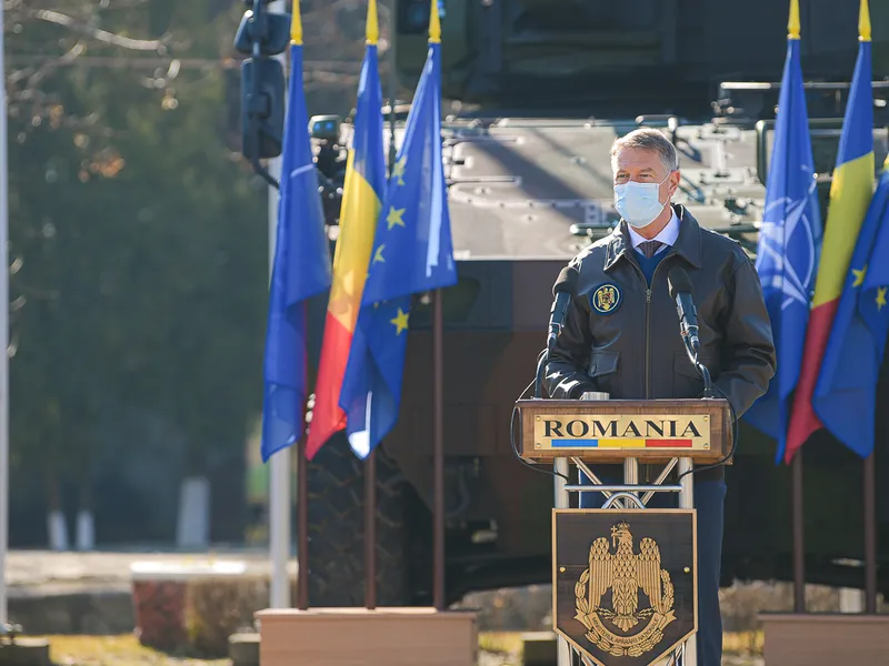 Klaus Iohannis și secretarul general al NATO vizitează Baza 57 Aeriană din Mihai Kogălniceanu/FOTO: Facebook/KlausIohannis