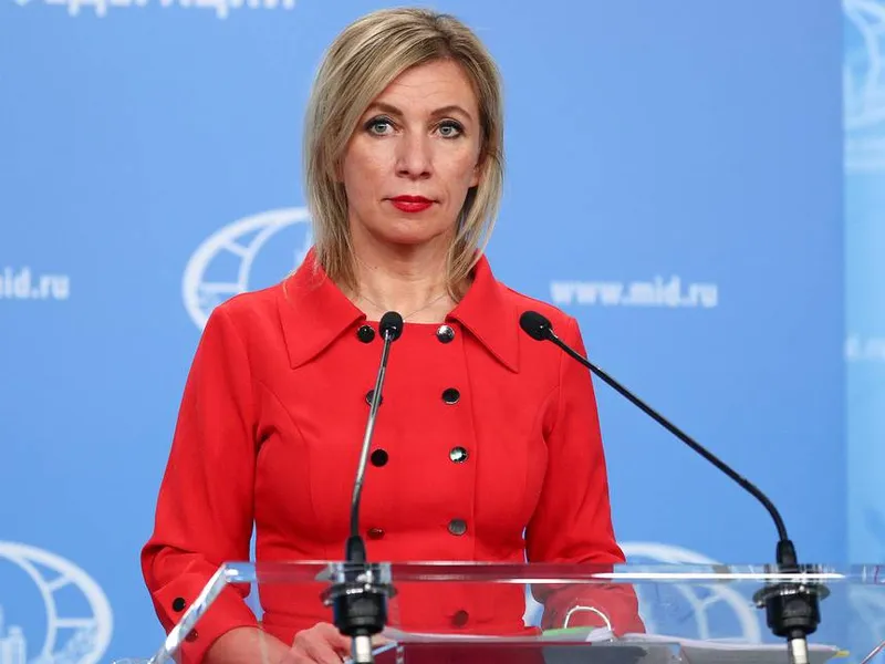 purtătoarea de cuvânt a Ministerului rus de Externe, Maria Zakharova,/foto: tass