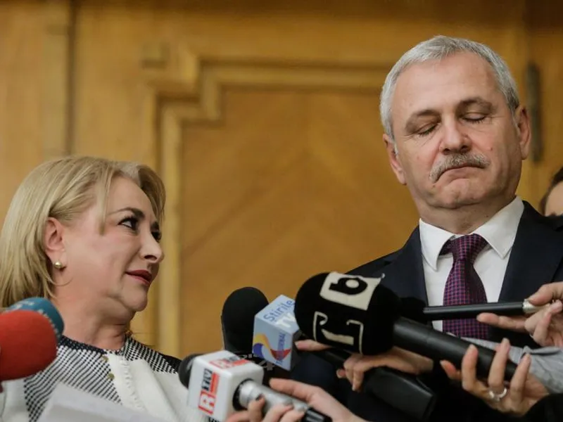 Viorica Dăncilă și Liviu Dragnea