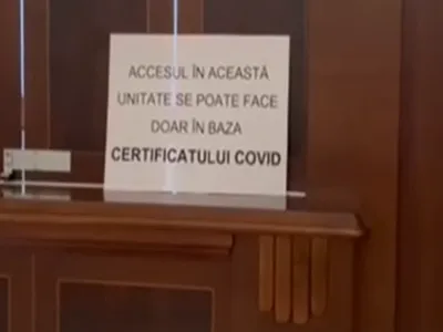 Mâncare ieftină la bugetul Parlamentului, doar cu certificat verde. Unii parlamentari nu se supun. Captură Kanal D