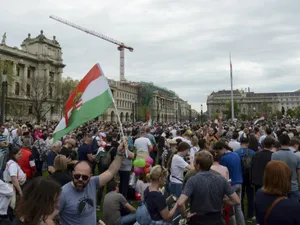 Miting major, zeci de mii de maghiari contra lui Viktor Orban. Care este cauza protestului - Foto: Profimedia Images