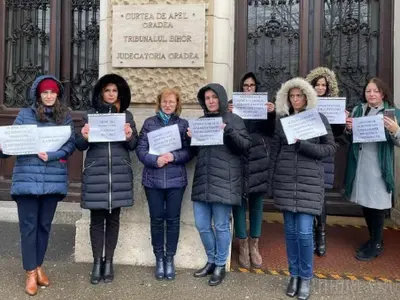 Protest al consilierilor de probațiune Foto: Ebihoreanu.ro - rol ilustrativ