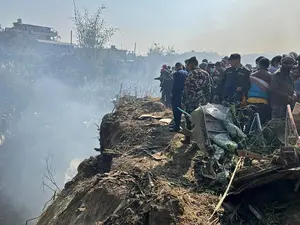 Un avion s-a prăbușit înainte de aterizare la Pokhara /  Foto: Profimedia