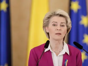 Ursula von der Leyen avertizează Ungaria: Dacă plătiți în ruble, încălcați sancțiunile UE  Foto: INQUAM Photos/George Călin