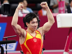 Campionatele Mondiale de gimnastică artistică: chinezul Zhang Boheng, aur la individual compus. / Foto: olympics.com