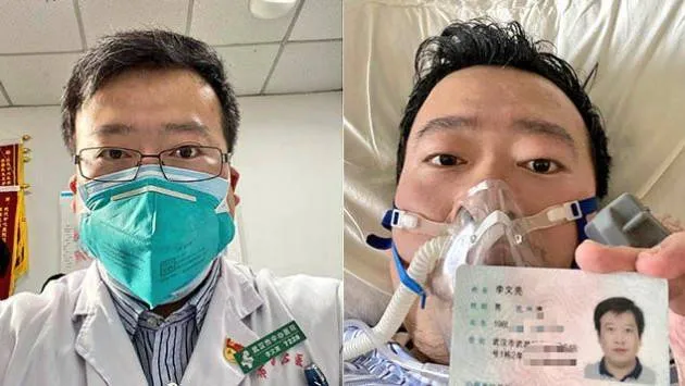 Li Wenliang a murit în spital, infectat cu Covid. FOTO: facebook