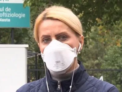 Medicul Beatrice Mahler, managerul Institutului de Pneumoftiziologie Marius Nasta din București, spital suport COVID/FOTO: Antena3