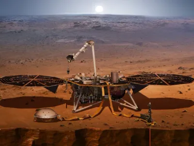 Sonda Insight a ajuns luni pe Marte