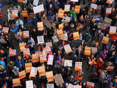 Medicii britanici intră în grevă - Foto: Profimedia Images