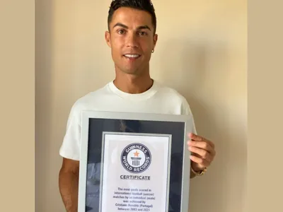 Cristiano Ronaldo a intrat în Cartea Recordurilor, după cele 111 goluri la națională/FOTO: Facebook/CristianoRonaldo