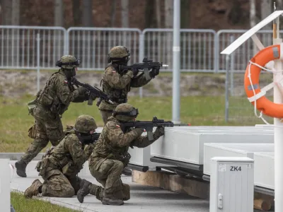 Soldați polonezi participă la exerciții militare NATO-Foto: Profimedia Images