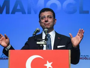 Primarul Istanbulului Ekrem Imamoglu, acuzat de "corupţie". Rivalul lui Erdogan a fost încarcerat Foto: AFP (fotografie cu caracter ilustrativ)