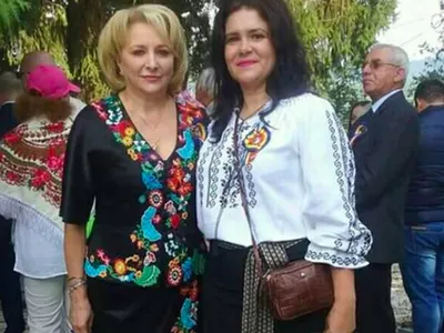 Laura Chiorean, alături de Viorica Dăncilă. Foto Facebook