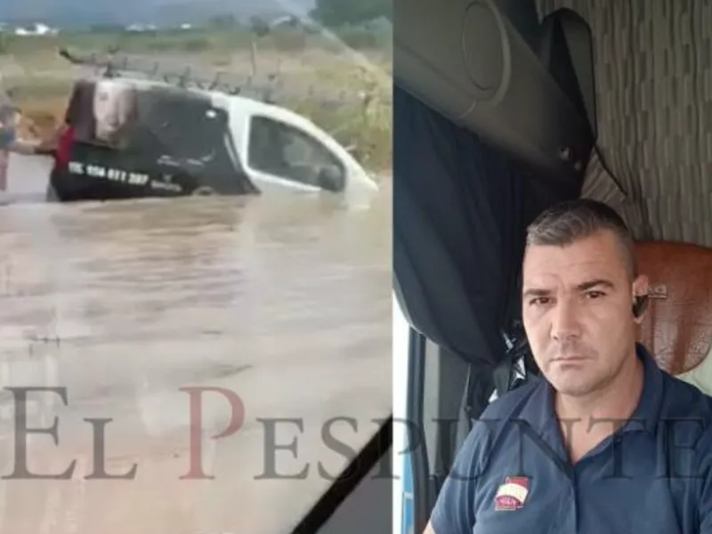 Mihai Baciu, șoferul de tir român care a salvat un om de la moarte/FOTO: El Pespunte