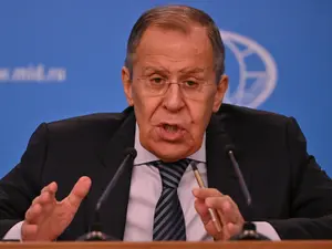 Lavrov „tună și fulgeră”: „SUA.au subjugat Europa pentru a purta un război împotriva Rusiei” - FOTO: Profimedia