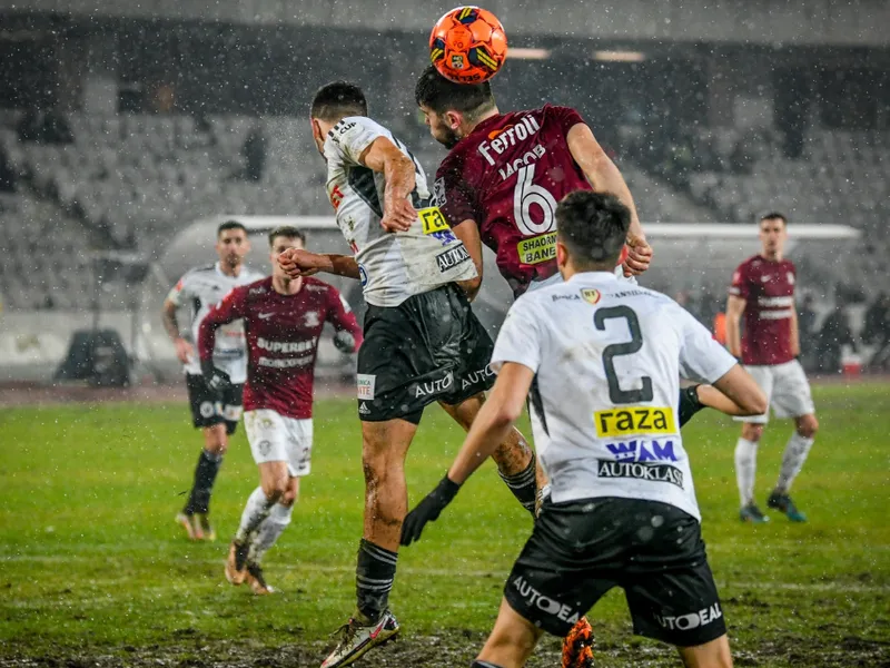 Rapid București, înfangere cu scandal în fața U. Cluj (2-1). Șumudică: O să ajungeți să fiți huliți - Foto: Facebook