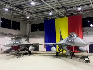 F-16 sunt avioanele pe care se bzează România Foto: INQUAM Photos/Tudor Costache