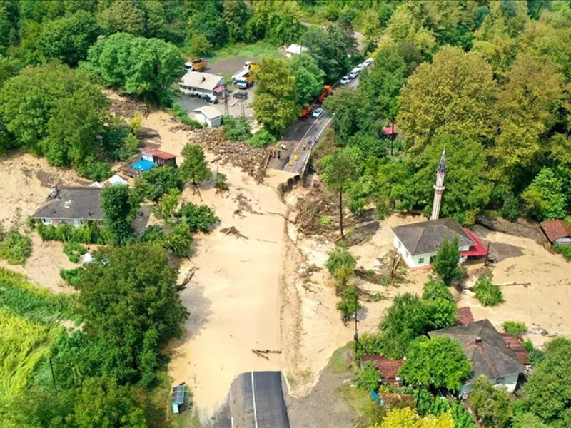 Provinciile Turciei de la Marea Neagră, lovite de inundații/Foto: aa.com.tr