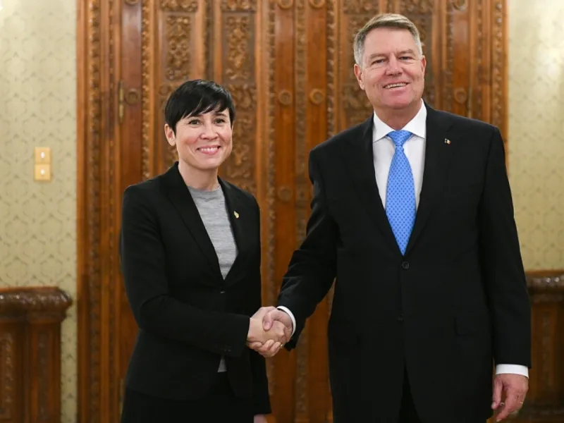 Ine Eriksen Søreide a fost și la Cotroceni/FOTO: presidency.ro