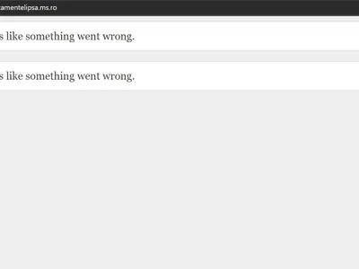 Platforma medicamentelipsa.ms.ro nu se mai încarcă