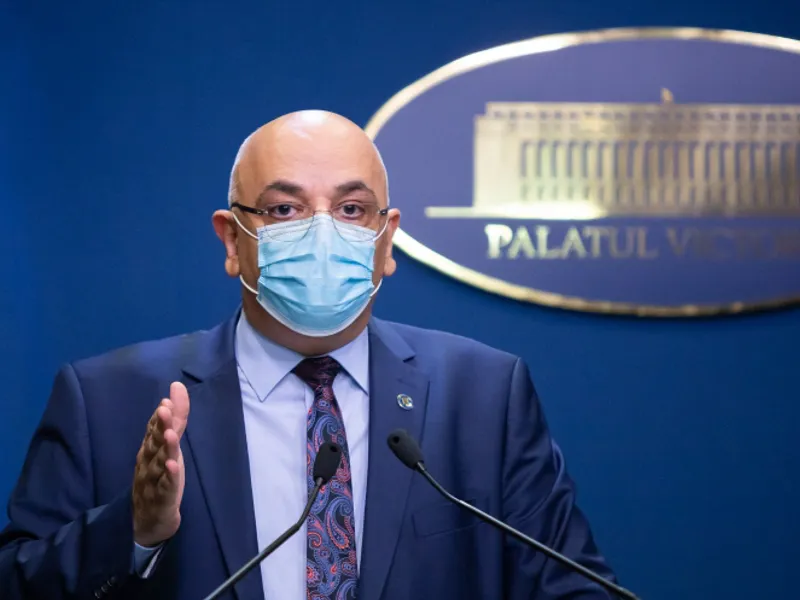 Arafat: Trebuie oprit microfonul tuturor celor care le spun oamenilor să nu se vaccineze / gov.ro