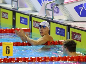 David Popovici, încă o medalie de aur la Naţionalele în bazin de 50 m. S-a impus și la 200 m liber - Foto: INQUAM Photos/ Stefan Constantin