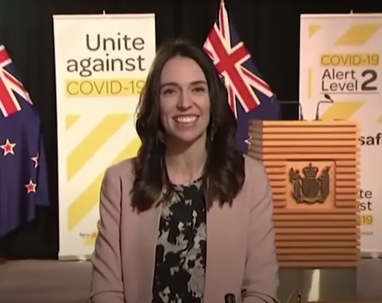 Premierul neozeelandez Jacinda Ardern, reacție la cutremur/FOTO: youtube.com