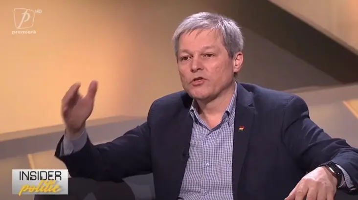 Dacian Cioloș. Captură video Facebook Prima Tv