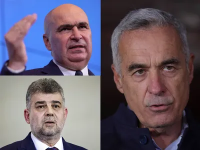 Reacțiile lui Georgescu, Ciolacu și Bolojan la renumărarea voturilor decisă de CCR - Foto: Profimedia Images, INQUAM PHOTOS / Octav Ganea, Sabin Cirstoveanu