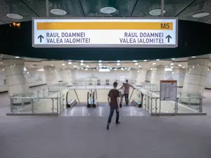 Magistrala 5 de metrou, cea mai redusă frecvență de la inaugurare - FOTO Inquam Photos / Alexandru Busca