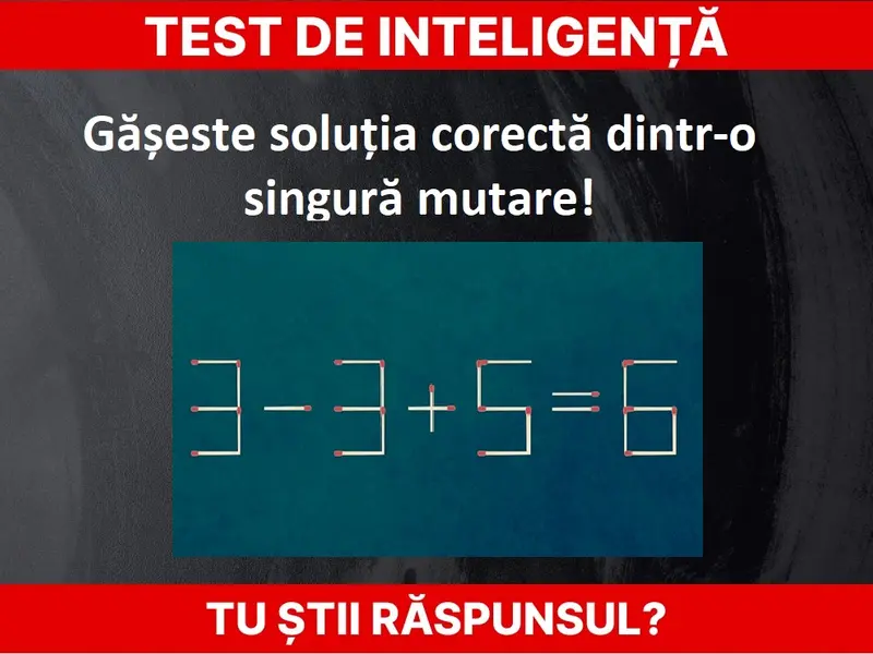 Test de inteligență Foto: Timesofindia / Newsweek România