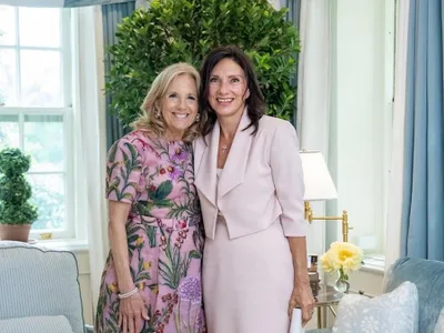 Carmen Iohannis, primită de Jill Biden: „Nu voi uita niciodată cum ați primit poporul ucrainean” - Foto: Facebook