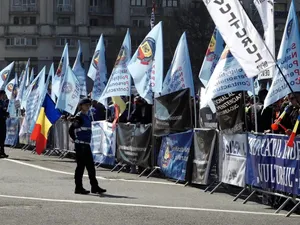 Protest al polițiștilor și al militarilor pensionari, imagine ilustrativă - Foto: Gândul.ro